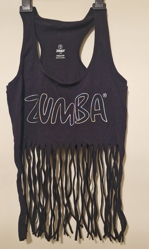 Zumba fitness fringe vest - zumba,