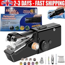 Mini Sewing Machine Handheld Cordless Portable Easy Home Thread Stitch Sew Tool