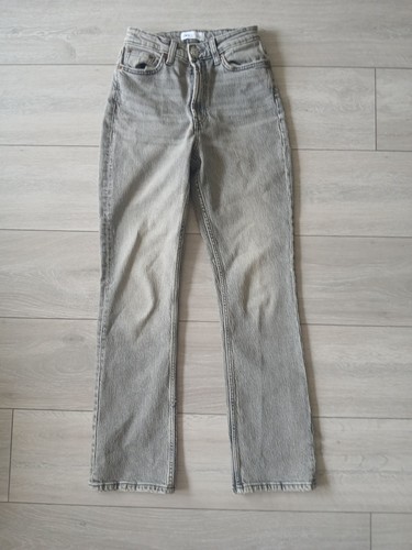 Zara grey stove pipe - , jeans