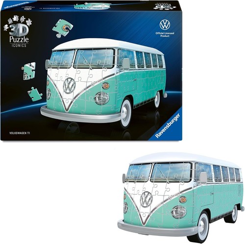 Camper van puzzle - puzzle, piece