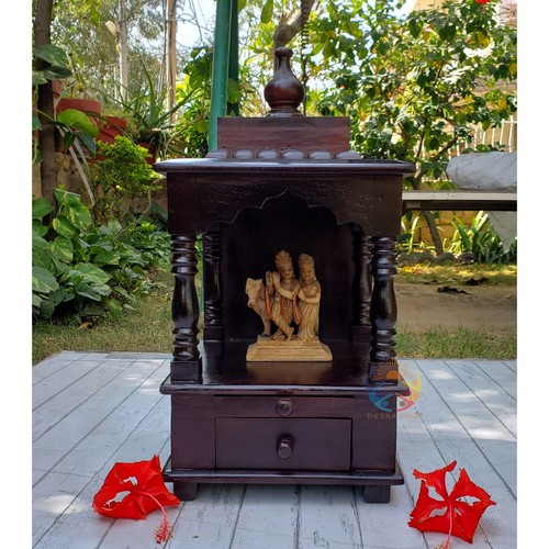Indian rosewood pooja mandir - indian,