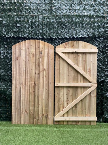 Feather edge gate - feather,