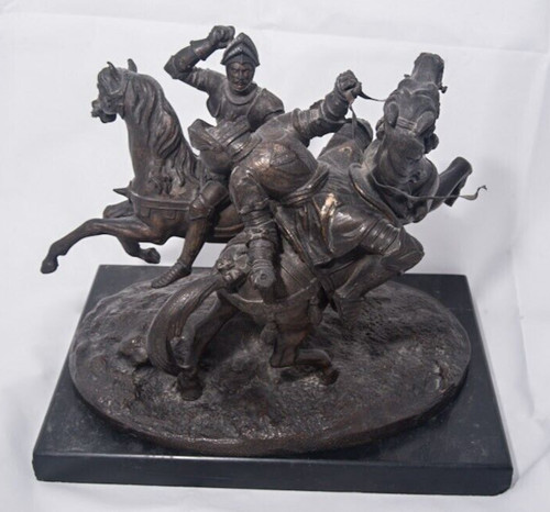 Antique statue fighting - statue, -fighting