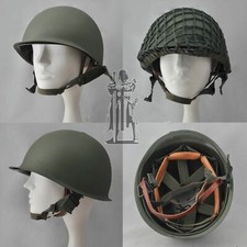 WWII U.S M1 steel helmet