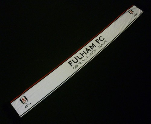 Fulham football scarf 2023 - football,