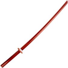 Wooden Martial Arts Bokken Red