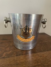 Vintage Veuve Clicquot Aluminium Champagne Ice Bucket Cooler