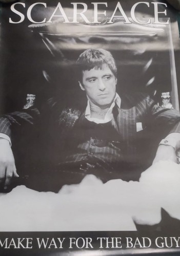 Scarface poster vintage framed - scarface,