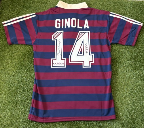 David ginola signed newcastle - signed,