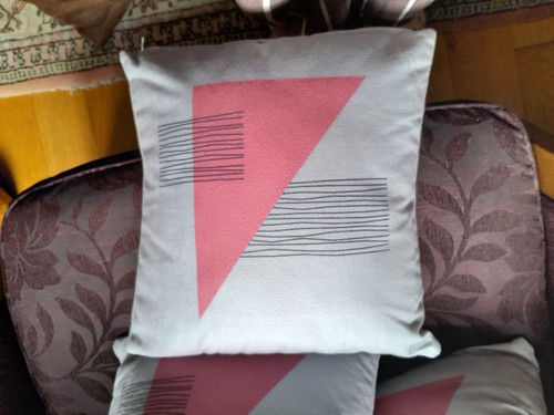 Set grey cushion - of, 4