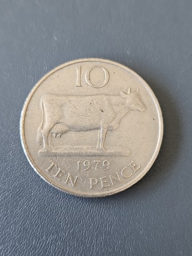 Bailiwick guernsey 1979 ten - bailiwick,