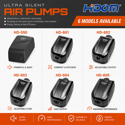 Hidom aquarium air pump quiet - hidom,