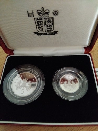 1990 silver proof five - 1990,