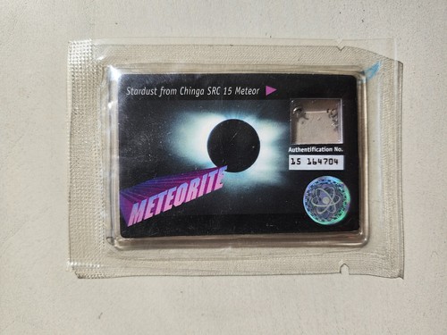 Meteorite rare sealed - rare, stardust