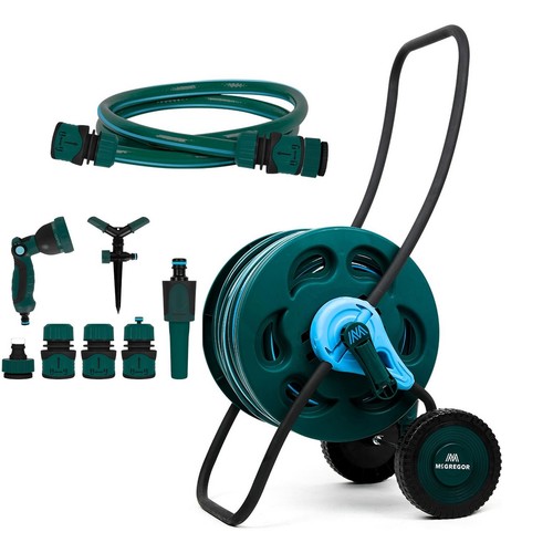 Garden hose reel cart - hose,