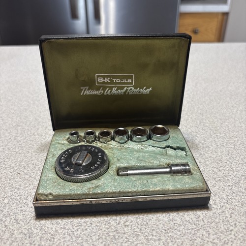 Vintage tools thumb wheel - sk,