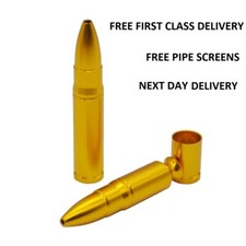 NOVELTY BULLET SMOKE TOBACCO PIPE SMOKING CHRISTMAS BIRTHDAY GIFT FOR HIM