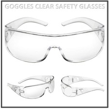 Safety Goggles Glasses Eye Protection Anti Fog Clear Vent Unisex Lab Work
