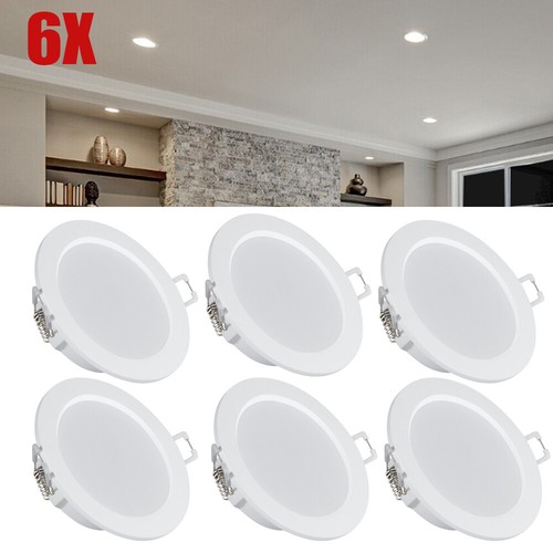 Recessed led flat panel - 6x,