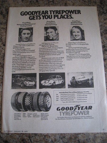 Goodyear tyre power - goodyear, castrol