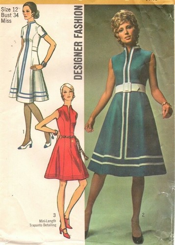 Vintage sewing pattern misses - vintage,