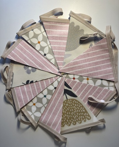 Handmade oilcloth bunting - oilcloth,