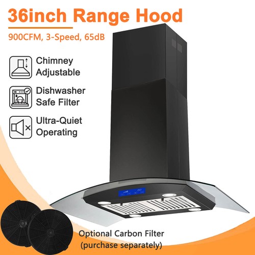 36in island mount range hood - mount,