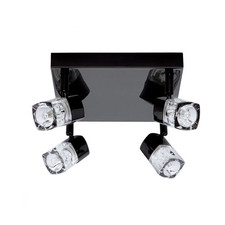 Black Chrome Ceiling Light