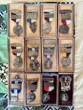 Vintage rifle shooting medals - vintage,