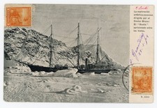 P81/29/RC ANTARCTIC 1904 PICTURE POSTCARD OF “SCOTIA” EXPLORER SHIP ARGENTINA