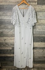 Monsoon Elena Maxi Dress Size
