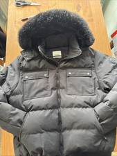 Mens Black Puffer Jacket XL
