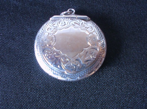 Solid silver small - solid, compact