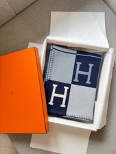 HERMES AVALON BLANKET - ECRU /