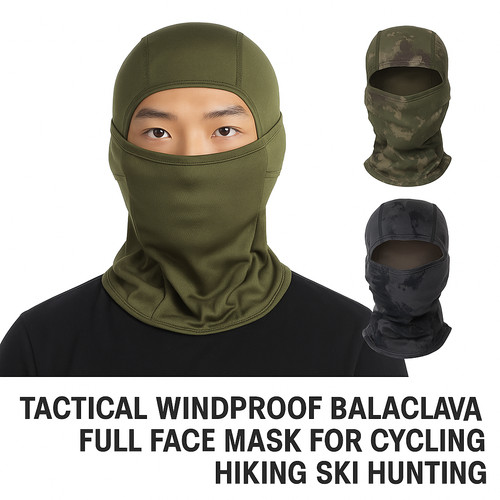 Tactical windproof balaclava - tactical,