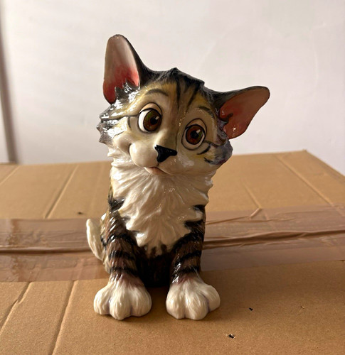 Pets with personality cat - with,