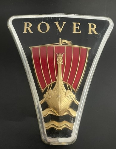 Rover series grille badge - rover, 1