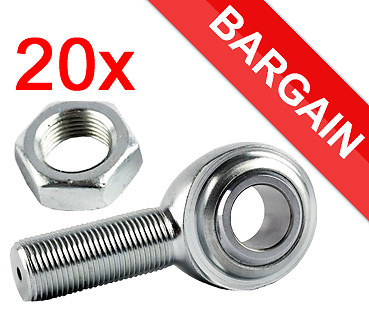 Rose joint rod end - rh,