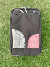 Radley suitcase day case hand luggage laptop overnight cabin bag brown used 