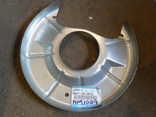 Rear brake dust shield genuine