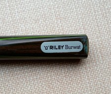 RILEY BURWAT 2 PIECE POOL/SNOOKER CUE