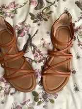 ladies sandals size 6 new gladiator style