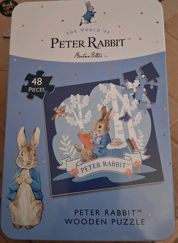Peter rabbit wooden - puzzle, 48