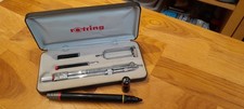 Rotring compass set, original German 1960s; including a 0.2 Rotring pen.