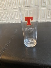 Tennents Lager Half Pint Glass