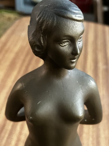 Antique original chalk ware - chalk,