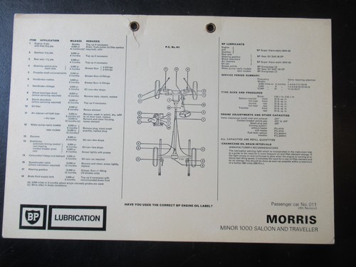 Morris minor 1000 salon - morris,
