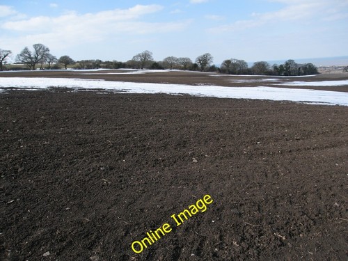 Photo 6x4 ploughed field - photo,