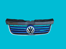 VW TRANSPORTER CARAVELLE T5 2006 FRONT BUMPER GRILL IN BLUE LA5W 7H5807101