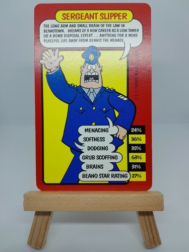 Sergeant slipper the beano - sergeant,